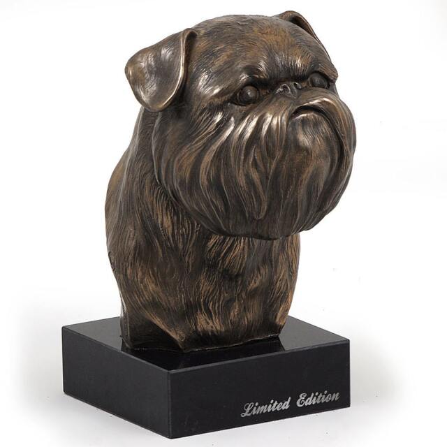 Griffon Bruxellois, Dog Marble Statue, Limited Edition, Artdog. Made Of Cold Cast Bronze. Perfect Gift. Limited Edition - image 1