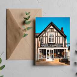 Hay-On-Wye Booksellers Poster - Iconic Bookshop Illustration Print - thumbnail 1