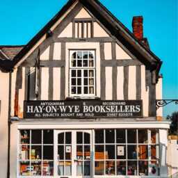 Hay-On-Wye Booksellers Poster - Iconic Bookshop Illustration Print - thumbnail 2