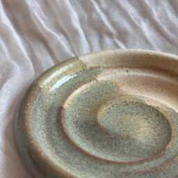 Mini Bamboo Ceramic Soap Dish, Bathroom Tray, Handmade Kitchen Pottery, Household Holder, Thrown Ceramics, Textured Dishes - thumbnail 2