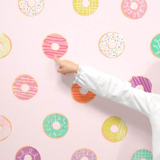 Donuts - Fabric Wall Decal Yum Mej - image 1