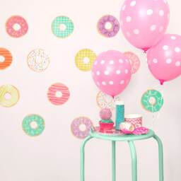 Donuts - Fabric Wall Decal Yum Mej - thumbnail 2