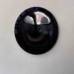 Concave Black Hole Mirror Art Handmade Metal Wall Sculpture, Metal Wall Art, Sculpture - thumbnail 3