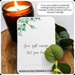 Custom Text Candle Personalised Message Gift Soy Wax Vegan Friendly For Him Her Mum Wife Colleague Funny Text Fast Delivery - thumbnail 3