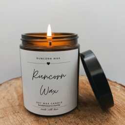 Custom Text Candle Personalised Message Gift Soy Wax Vegan Friendly For Him Her Mum Wife Colleague Funny Text Fast Delivery - thumbnail 4