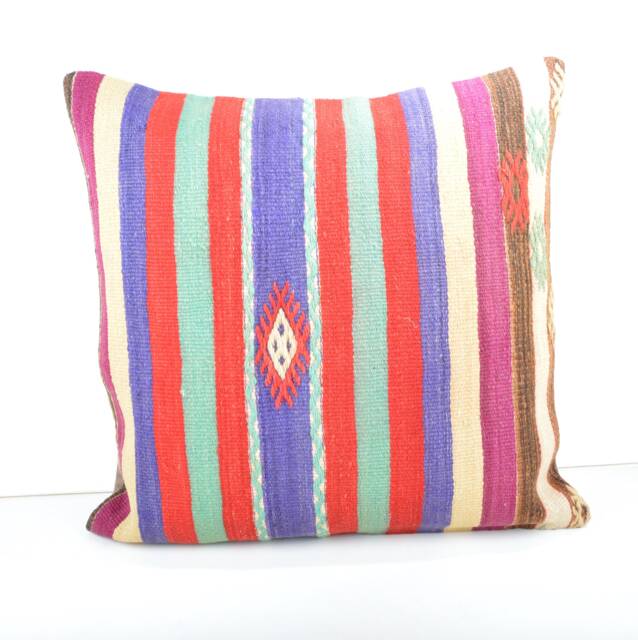 24x24 In?? Large Pillow Big Decorative Case Cushion Great Decor Pillows Kilim - image 1