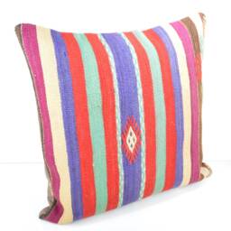 24x24 In?? Large Pillow Big Decorative Case Cushion Great Decor Pillows Kilim - thumbnail 2