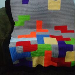 Video Game Crocheted Afghan Blanket - Day - thumbnail 2