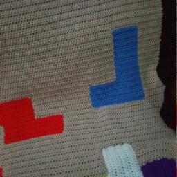 Video Game Crocheted Afghan Blanket - Day - thumbnail 3