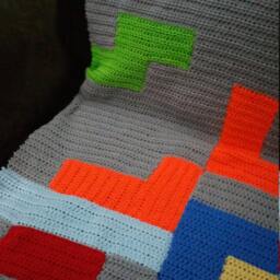 Video Game Crocheted Afghan Blanket - Day - thumbnail 4