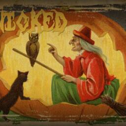 Wicked Poster, Witch, Halloween Witch Poster Halloween, Wicked, Wall Decals - thumbnail 3