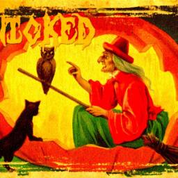 Wicked Poster, Witch, Halloween Witch Poster Halloween, Wicked, Wall Decals - thumbnail 2