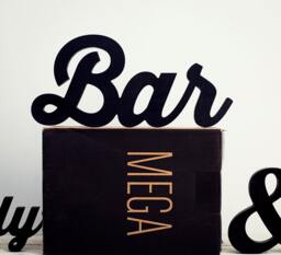 Rustic Wooden Wall Decor Sign For Home Bar, Man Cave, Housewarming Gift - thumbnail 1