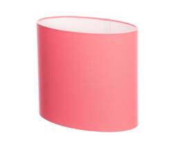 Hand Made Blush Pink Oval Lampshade - thumbnail 1