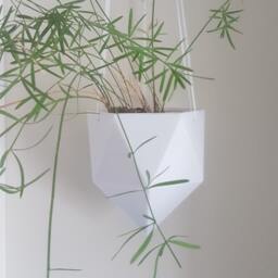 The Rome Hanging Planter, Modern Plant Pot For Small Plants