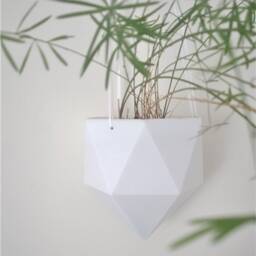 The Rome Hanging Planter, Modern Plant Pot For Small Plants - thumbnail 2