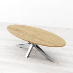 Gallox Natural Oak Dining Table - thumbnail 2