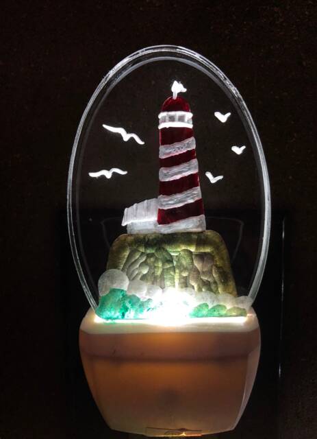 Lighthouse Colored Night Light