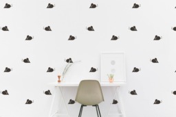 Mouse Wall Decal Mice Kids Room Wall Sticker, Bedroom Pattern Wallpaper Vinyl Decals, Nursery Stickers Home Decor - thumbnail 1