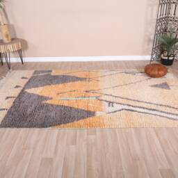 Authentic Moroccan Rug, Vintage Boujaad 5x9 Ft - thumbnail 2