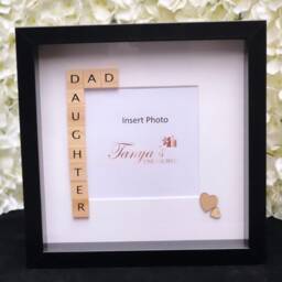 Father Daughter Photo Frame Personalized Dad Gift - thumbnail 2