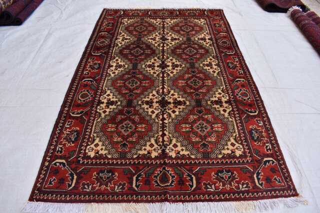 Handwoven Wool Manarus Yousafi Rug 5.4x3.4 Ft Traditional Afghan Carpet - image 1