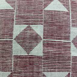 Cushions Made in Fermoie Flag Decorative Burgundy Red Neutral Linen Cushion Pillow Throw Cover - thumbnail 3