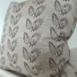 English Oak Leaf Linen Cushion Cover, Pippa Blacker Design 18 - thumbnail 4