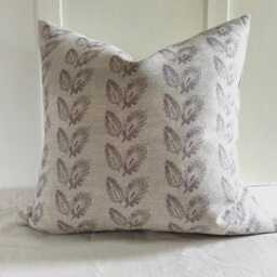 English Oak Leaf Linen Cushion Cover, Pippa Blacker Design 18 - thumbnail 2