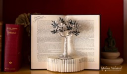 Book Paper Art Sculpture - Tree Of Life - thumbnail 1