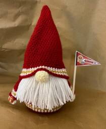 49Ers Football Gnome, Handmade Team Spirit Decor