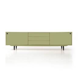 Vinyl Record Storage - Cabinet Player Stand Medium Sideboard Solid Wood Table Livlo N-S02