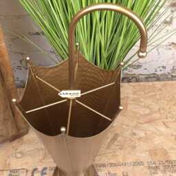 Firana Antique Gold Umbrella Stand - thumbnail 3