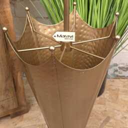 Firana Antique Gold Umbrella Stand - thumbnail 2