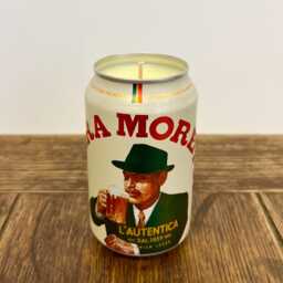 Birra Moretti Can Candle - Natural Soy Wax Italy Italian Lager Lover Fan - thumbnail 2