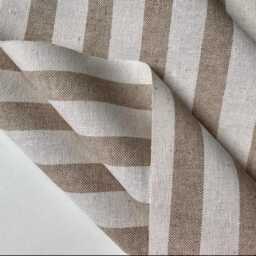Bespoke Headboard Cover - Candy Stripe Natural - thumbnail 3