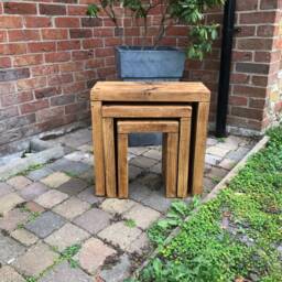 Rustic Nest Of Tables - thumbnail 2