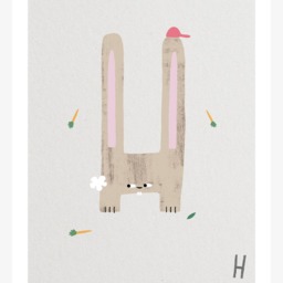 Poster Mural/Abc Kids H Poster, Animal Alphabet, Letters, Children's Room Wall Decoration Room, Art Print, As A Gift - thumbnail 2