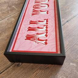 All You Need Is Love Framed Metal Print Retro Bar Sign - thumbnail 2
