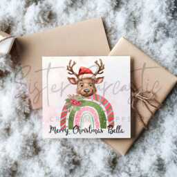 Personalised Kids Christmas Decoration - Granddaughter Gift Custom Bauble For Girls Stocking Filler Eve Box - thumbnail 2