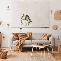 Geometric Wall Decals Boho Nursery Decor, Peel & Stick Art - thumbnail 2