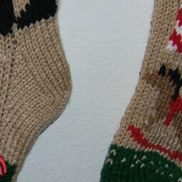 Personalized Hand Knitted Christmas Stocking - thumbnail 3