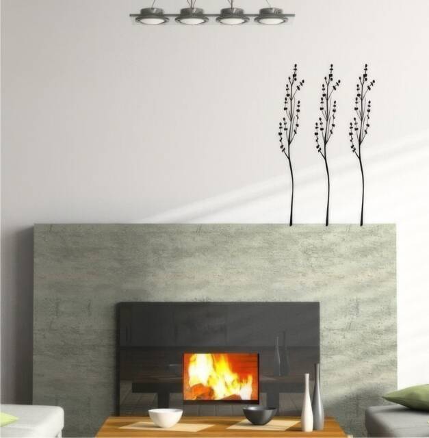 Floral Wall Decal Organic - Vinyl Stickers Art Graphics Custom Home Decor - image 1