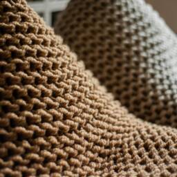 Beige Bean Bag Chair, Accent Chair For Living Room, Bedroom Lounge Housewarming Gift - thumbnail 4