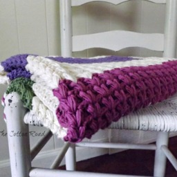 Puff Stitch Baby Blanket - thumbnail 2