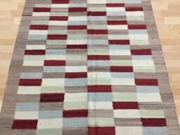 Vintage Afghan Kilim Rug, Handwoven Bohemian Floor Rug - 181 X 108 cm - thumbnail 3