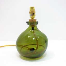 Simplicity Recycled Glass Lamp 24cm - thumbnail 2