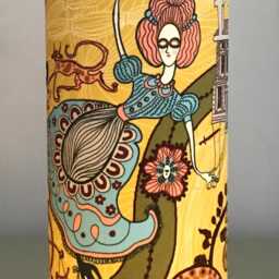 New Liberty Shirley Smith Grayson Perry - Handmade Tall Night Light - thumbnail 3