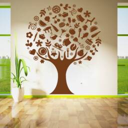 Tree Branch Wall Decal Removable Vinyl Sticker T415 - thumbnail 1