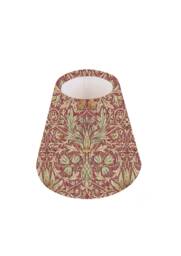 Handmade William Morris Snakeshead Wine Candle Shade -- Small Lamp Shade, Colourful Home Decor Gift, Light Shade, Made in Uk, Green - thumbnail 1